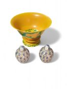 A boxed set of Chinese porcelain items
