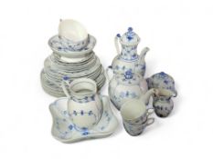 A Royal Copenhagen tea set