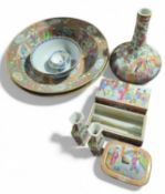 A collection of Chinese porcelain items