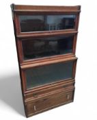 An oak Globe-Wernicke unit