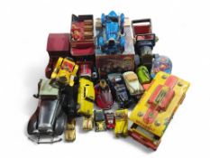 A small collection of tin, plastic and other minia