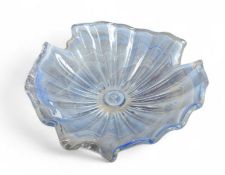 A 20th century Lavorazione Arte Murano blue swirl