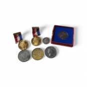 A commemorative Victorian Diamond Jubilee medal of