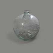 A large glass carboy, of typical form, approximate