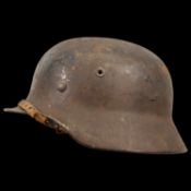 WWII Nazi German M40 Combat Helmet.