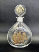 Limited edition Orrefors commemorative Sir Winston Churchill centenary glass decanter and stopper,