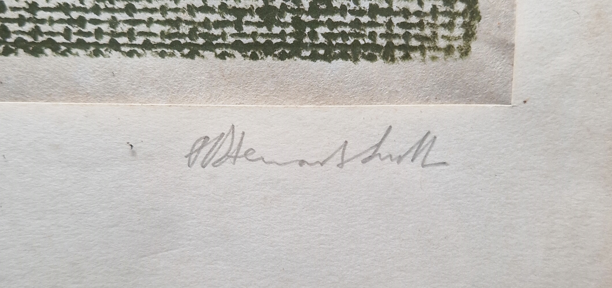 20th century school Etching on paper "Bison", artist's proof, titled, indistinctly signed P. - Image 3 of 17