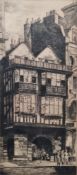 J. H. Willy (19/20th century) Etching 