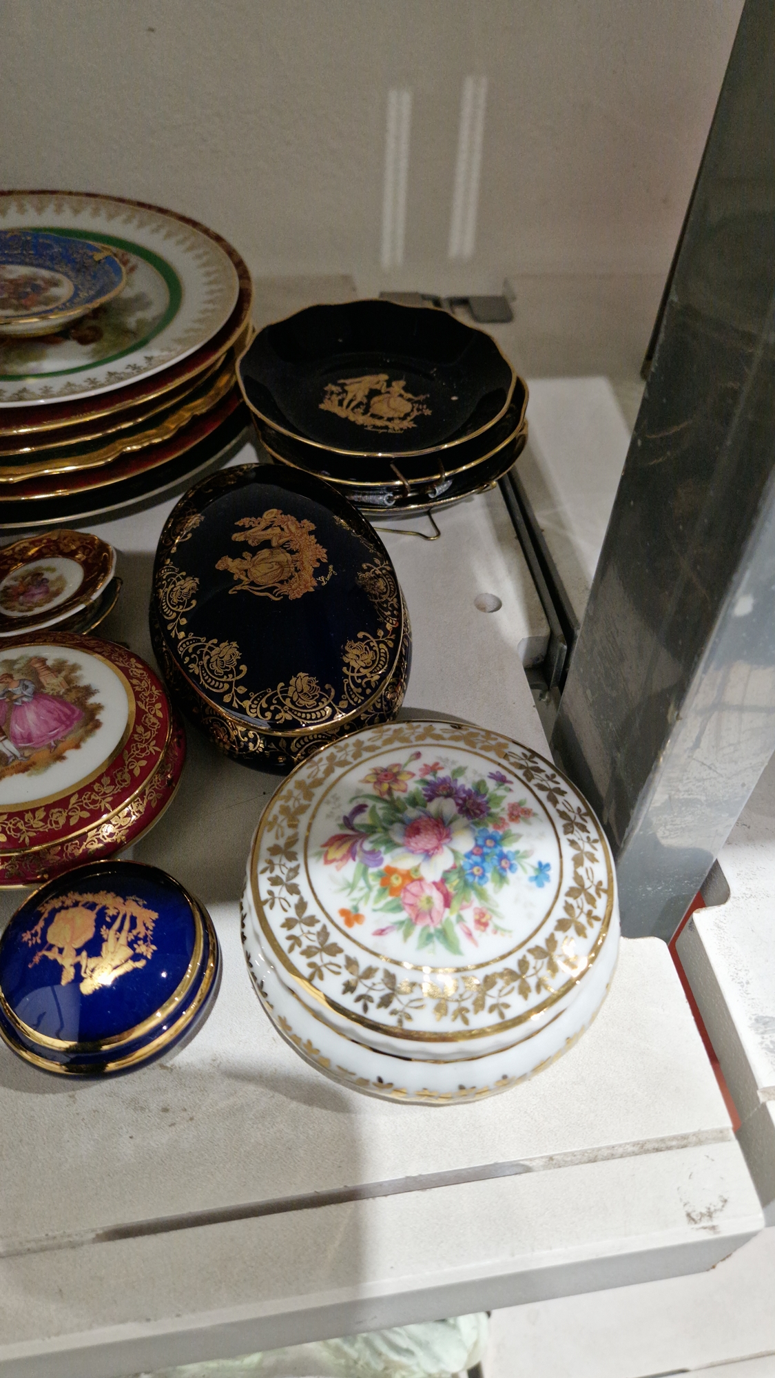 Large collection of 20th century Limoges Sevres-style porcelain, printed and painted gilt marks, - Image 7 of 9