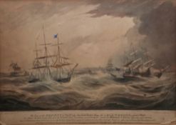 After Samuel Walters (1811-1882) Aquatint on paper The Loss of the Pennsylvania New York Packet