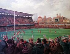 After Alan Fearnley Colour print 