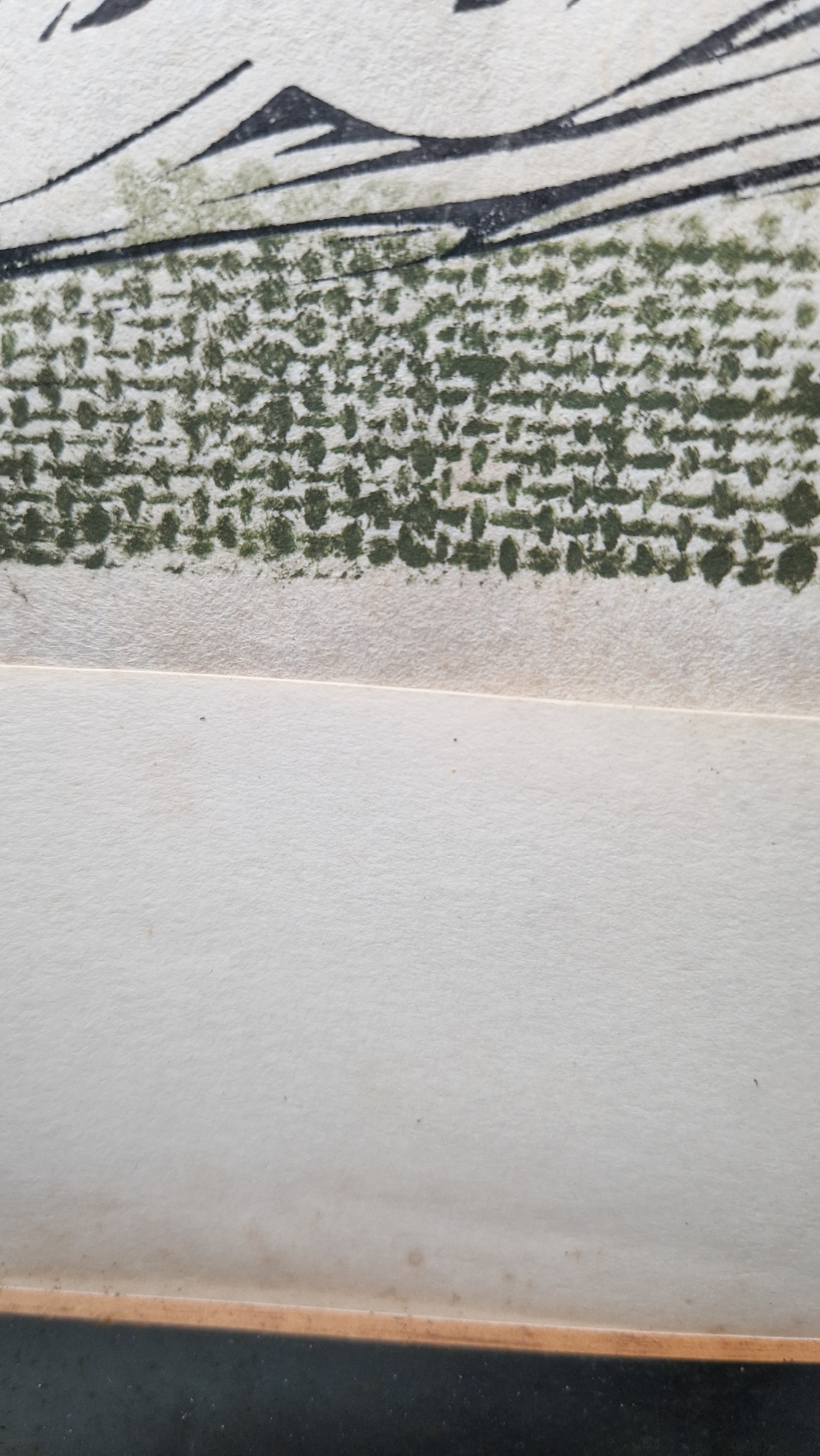 20th century school Etching on paper "Bison", artist's proof, titled, indistinctly signed P. - Image 9 of 17