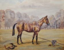 Gilbert Acheson Cattley (1896-1978) Pair watercolours 