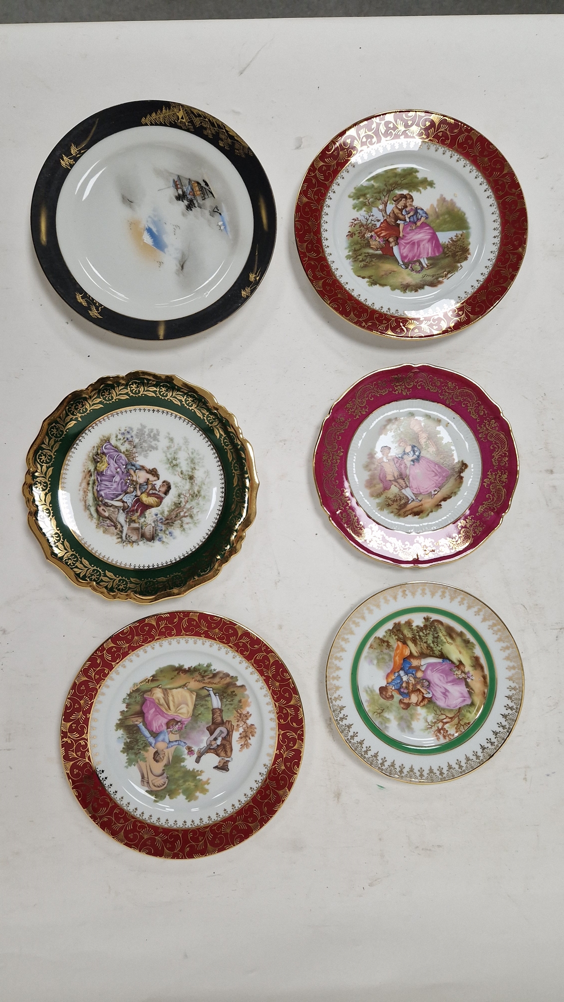 Large collection of 20th century Limoges Sevres-style porcelain, printed and painted gilt marks, - Image 9 of 9