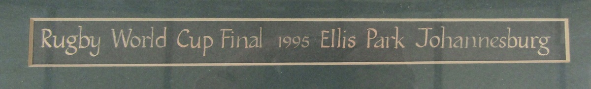 South Africa rugby interest; collection of rugby related collectables, to include South Africa RWC - Image 7 of 12