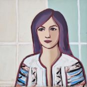 Silvia Schuergers (Moldova, contemporary) Acrylic on canvas 