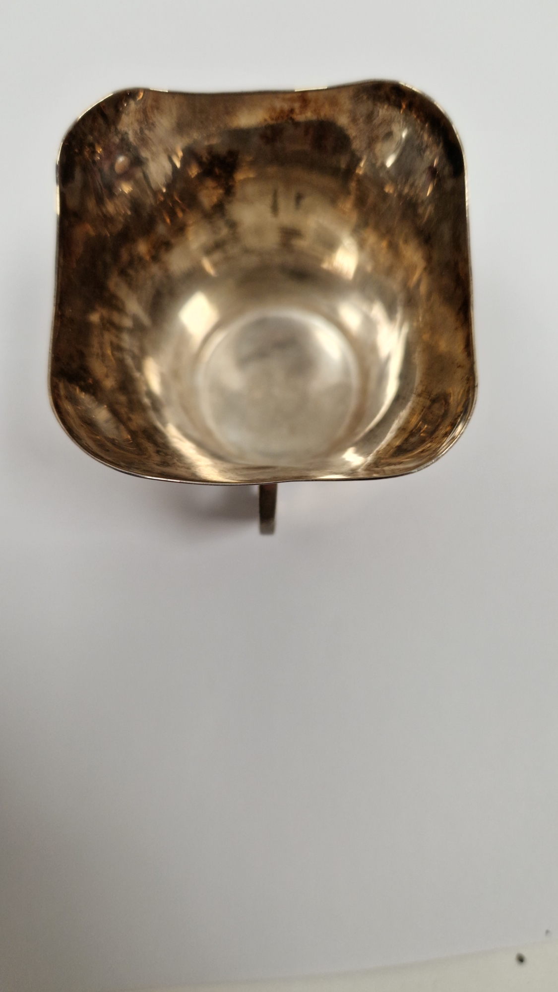 Edward VII silver and guilloche enamel capstan inkwell, Birmingham 1909, maker's mark rubbed, the - Image 9 of 18