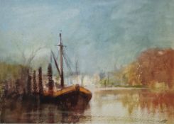 Attributed to Brian Johnston (20th century) Watercolour, gouache and/or pastel on paper The first