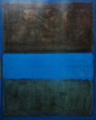 After Mark Rothko (American, 1903-1970) Lithograph poster 