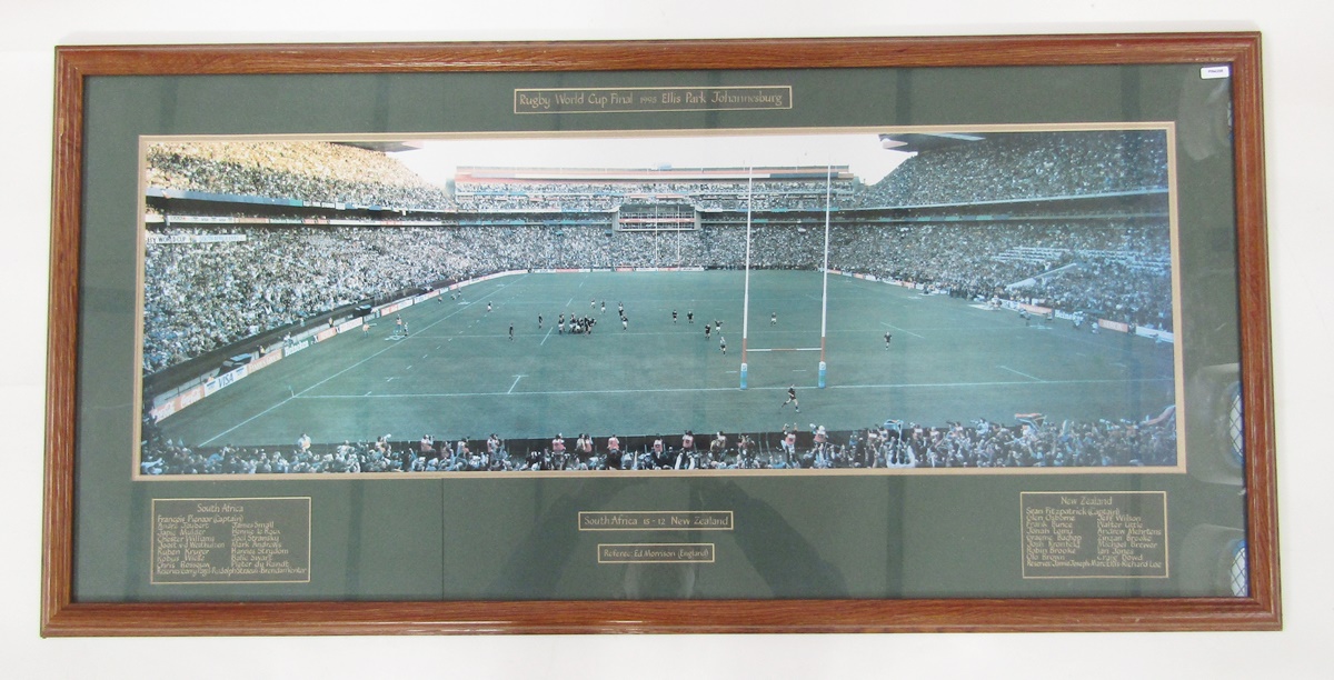 South Africa rugby interest; collection of rugby related collectables, to include South Africa RWC - Image 3 of 12