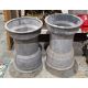 Two 'Formula 1' wheels, by repute Leyton House March Formula 1, 50cm high (2) Condition Report - Image 1 of 5