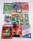 Quantity of football programmes to include the 1970 Football League Cup Final Manchester City v West