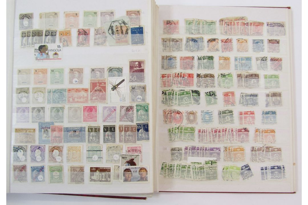 Stamps of Europe: Six A4 stock-books with numerous issues, mostly used, of Austria, Bosnia- - Image 7 of 10
