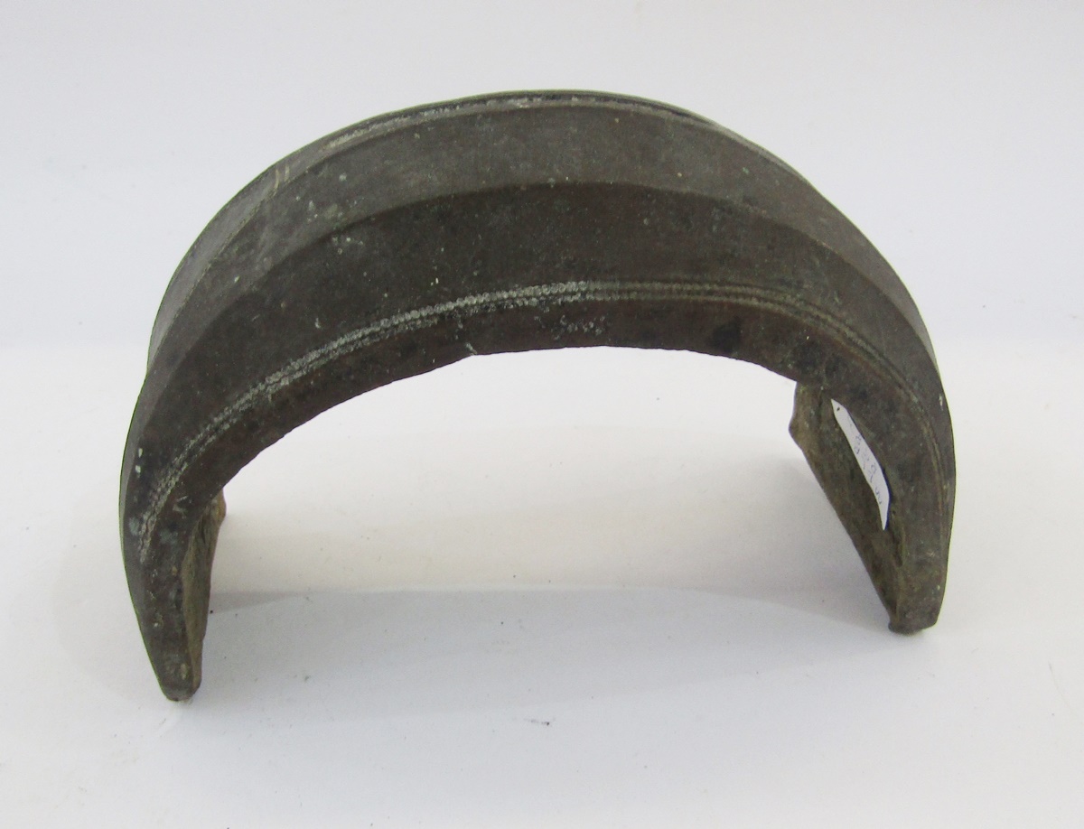 African bronze currency ingot, Ngelima, believed to be from the Democratic Republic of Congo, with