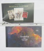 GB stamps: With decimal face value of c £450, 2 albums of QEII booklets, including prestige and some