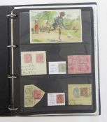 Stamps of Natal: Blue album with mint and used QV/KEVII definitives, officials and railway with