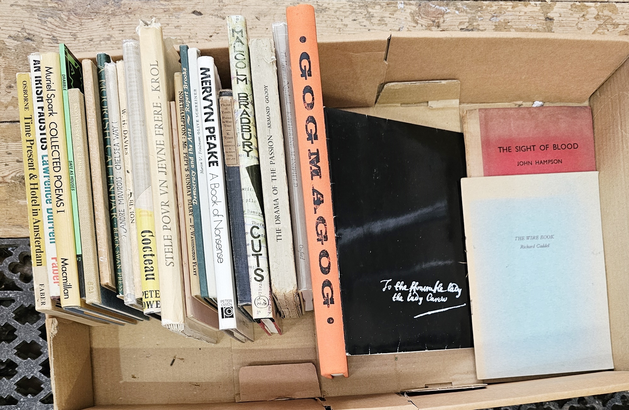 Poetry and Literature to include:- Mervyn Peake, W H Davis, K Tynan, Francis A Hyett, Margaret - Image 2 of 2