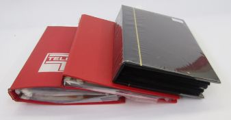 GB stamps: Three albums of covers and cards, QV-QEII, with over 65 1d red covers/piece, much
