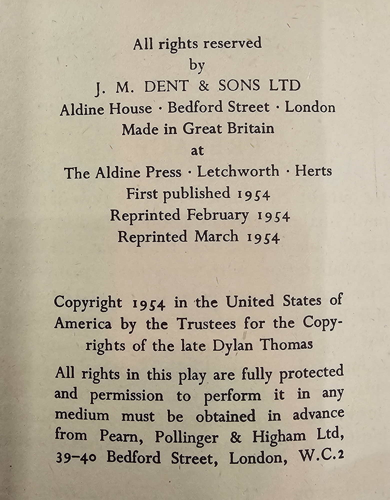 Dylan Thomas interest - "Under Milk Wood by Dylan Thomas with Richard Burton and all Welsh cast in - Image 3 of 6