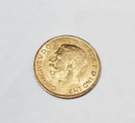 George V full sovereign dated 1911