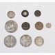 Victoria (1837-1901) coinage consisting of: crown jubilee head 1889 fine, 1887 double florin, Arabic - Image 1 of 2