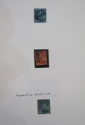 Stamps of Mauritius: Blue album of QV-QEII mint and used definitives, commemoratives, express