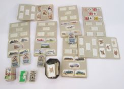Collection of assorted cigarette and tea cards to include examples by Players, Wills and others,