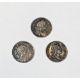 Group of 3 early milled threepences, Charles II 1682 fine, William and Mary 'GV' below bust 1692 - Image 2 of 2