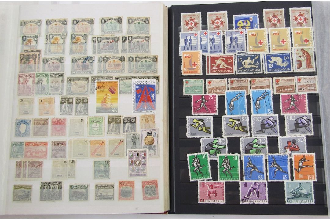 Stamps of Europe: Six A4 stock-books with numerous issues, mostly used, of Austria, Bosnia- - Image 5 of 10