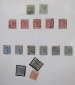 Stamps of Gibraltar & Malta: QV-QEII collection in 2 blue albums of mostly definitives and