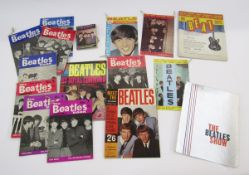 Assorted copies of The Beatles Book 1963-64, The Beatles by Royal Command, The Beatles Show