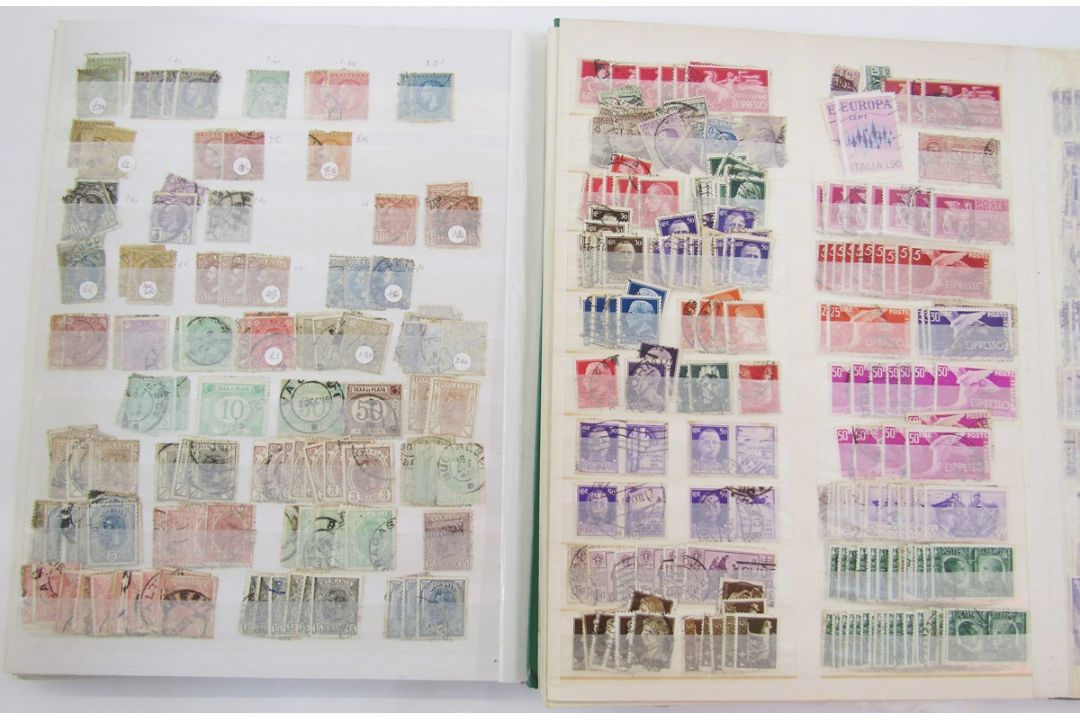 Stamps of Europe: Six A4 stock-books with numerous issues, mostly used, of Austria, Bosnia- - Image 9 of 10