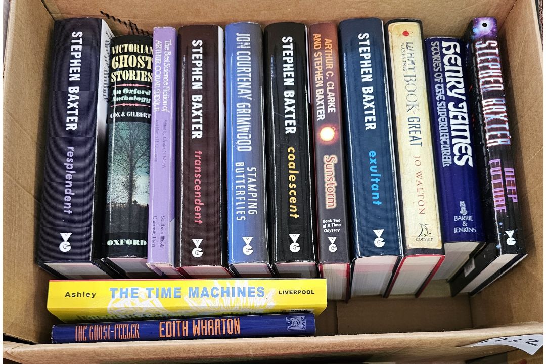Science fiction interest to include:- Matheson "Earthbound", Robinson Publishing 1989, d-w Bradbury, - Image 2 of 4