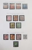 GB stamps: QV-QEII mint and used, mainly pre-decimal, collection in maroon SG purposed album with