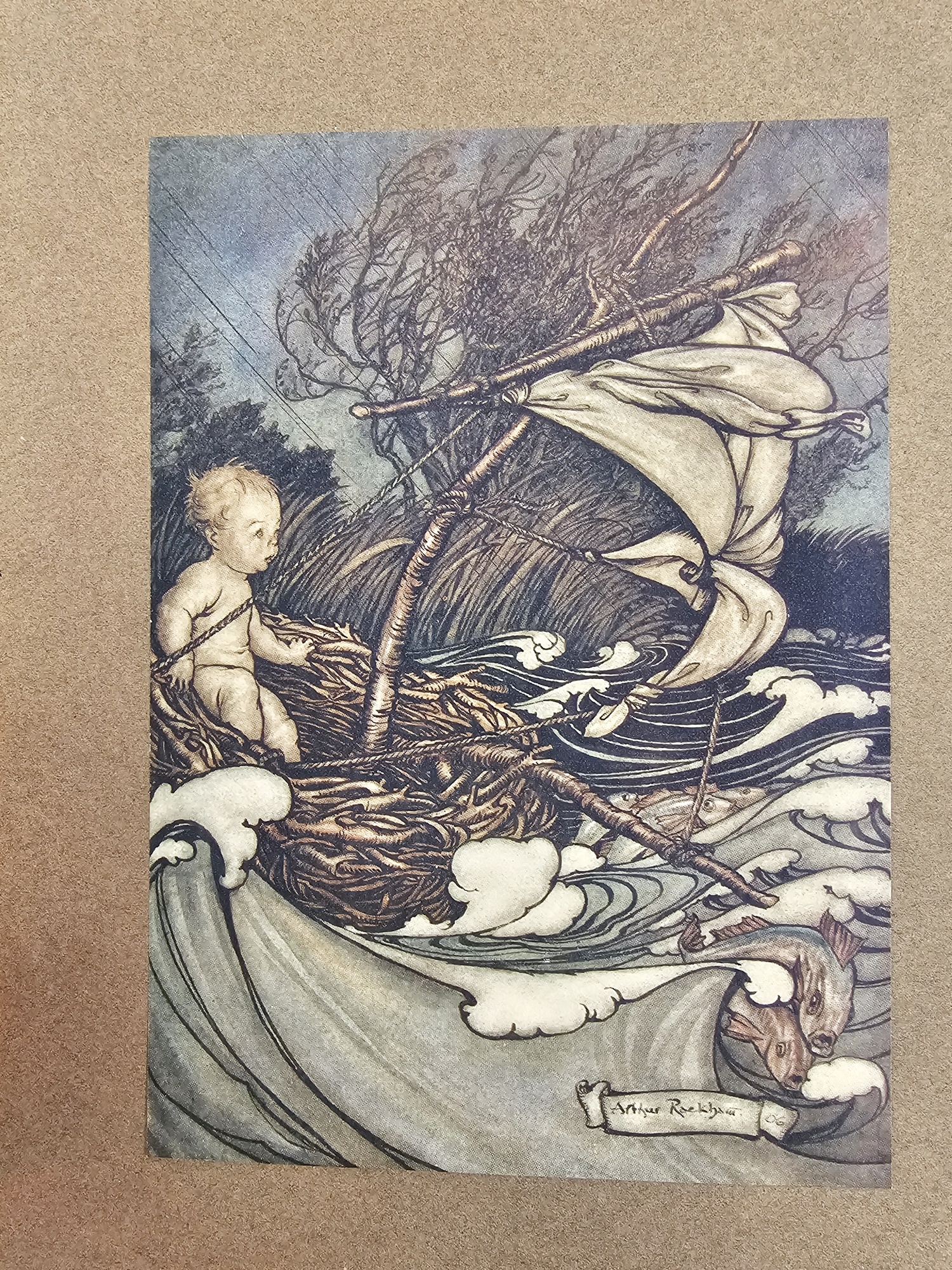 "Peter Pan in Kensington Gardens", with drawings by Arthur Rackham, Hodder & Stoughton 1906,