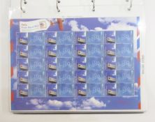 GB stamps: With face value of c£800, KEVII-QEII accumulation in 9 albums/stock-books with much