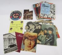 Several copies of Rave magazine, circa 1964, various 1960s souvenir programmes, including: All Stars