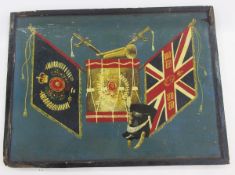 Painted double-sided sign, possible ex-public house