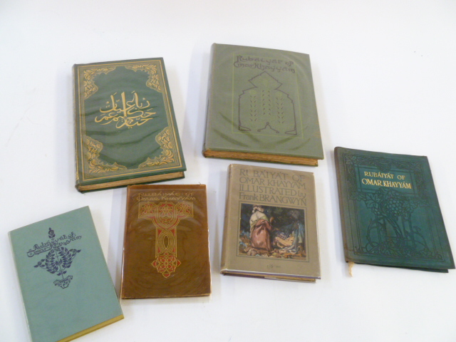 Fitzgerald, Edward (trans), collection of the "Rubaiyat of Omar Khayyam", various editions and - Image 3 of 3