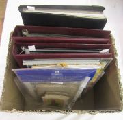 GB stamps: With decimal face value £100+, box of mostly QEII purposed FDC and mint within